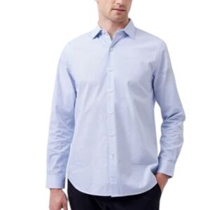 French Connection NWT long sleeve shirt in soft blue large